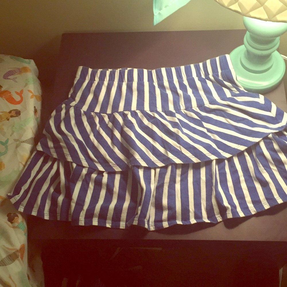 Striped skort